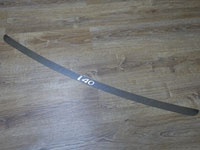 Накладка на задний бампер (нерж.лист 1мм, зеркальный, надпись "i40")