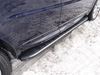 Пороги алюминиевые с пластиковой накладкой (1920мм, карбон-серый)